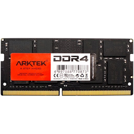 Image 1 for Arktek Memory 16GB DDR4 PC-3200 SO-DIMM RAM Module for Notebook