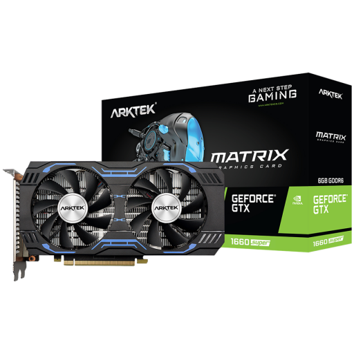 Image 1 for Geforce GTX 1660 Super DDR6 6GB 192Bit Twin Fans