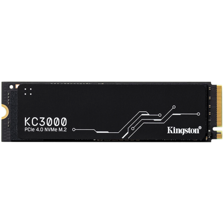 Image 1 for Kingston 4TB 3D NAND TLC PCIe Gen4 x4 R/W up to 7,000/7,000MB/s Random 4K IOPS up to 1,000K/1,000K M.2 2280 SSD