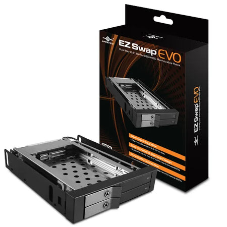 Image 1 for Vantec Dual Bay SATA HDD/SSD Rack