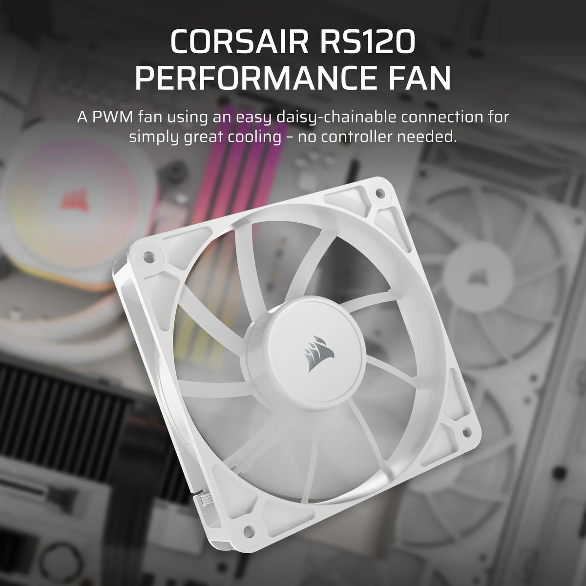 Image 2 for Corsair RS120 120mm PWM Case Fan