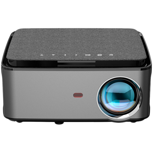 Image 1 for VGKE T28 Projector - 5" LCD Screen - 1920*1080P Resolution - 4500 Lumens - 4000:1 Contrast Ratio - Android Wifi 9 - 1 to 20 Zoom Option - Projection Dimensions 40 to 150 inches - 2 x HDMI ports - 2 x USB 2.0 ports - VGA out