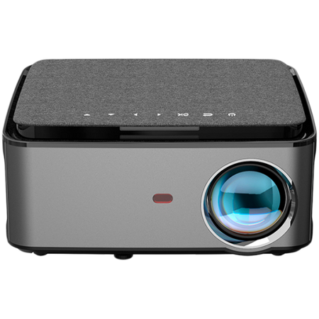 Image 1 for VGKE T28 Projector - 5" LCD Screen - 1920*1080P Resolution - 4500 Lumens - 4000:1 Contrast Ratio - Android Wifi 9 - 1 to 20 Zoom Option - Projection Dimensions 40 to 150 inches - 2 x HDMI ports - 2 x USB 2.0 ports - VGA out