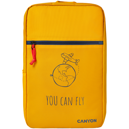 Image 1 for CANYON CSZ-03, cabin size backpack for 15.6'' laptop, polyester,yellow