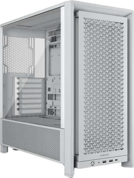 Image 1 for Corsair FRAME 4000D White Mid-Tower PC Case