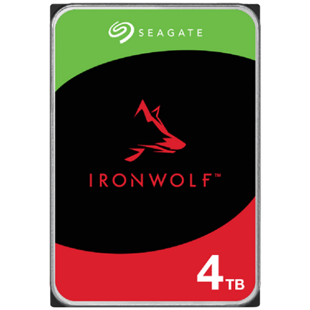 Image 1 for SEAGATE HDD NAS IronWolf  (3.5''/4TB/SATA 6Gb/s/rpm 5400)