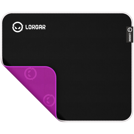 Image 1 for Lorgar Legacer 753, Gaming mouse pad, Ultra-gliding surface, Purple anti-slip rubber base, size: 360mm x 300mm x 3mm, weight 0.23kg