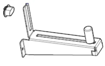 Image 1 for Zebra ZT410/ZT411 1-Inch Core Media Hanger Kit