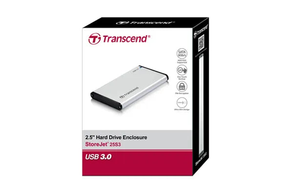 Image 2 for Transcend StoreJet 2.5" USB 3.0 SATA Enclosure