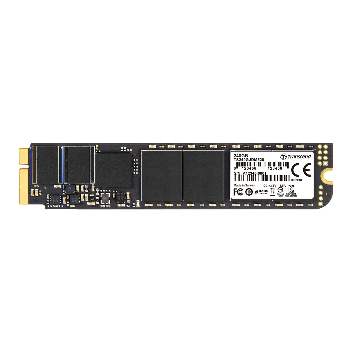 Image 3 for Transcend 240GB JetDrive 520 SATA III SSD