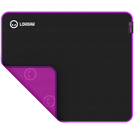 Image 1 for Lorgar Main 315, Gaming mouse pad, High-speed surface, Purple anti-slip rubber base, size: 500mm x 420mm x 3mm, weight 0.39kg