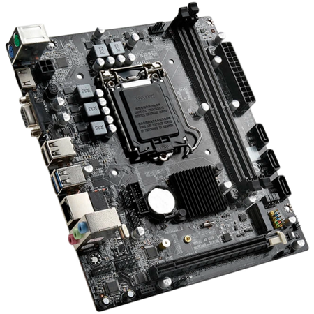 Image 1 for Arktek Intel H310 Chipset, Socket LGA1151, Dual Channel DDR4 2400/2666/3200, Integrated Graphics, 2 x DDR4 Slots, Realtek 10/100/1000 LAN, Realtek Audio, 3 x SATA Ports, 1 x M.2 slot, PCI Express x16 Slot, Micro-ATX, 2 x USB2.0, 1 x USB3.0
