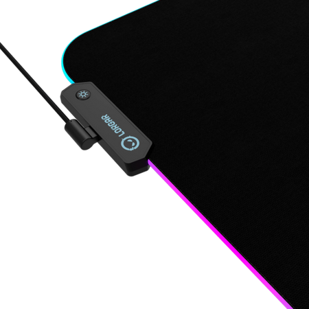 Image 1 for Lorgar Steller 919, Gaming mouse pad, High-speed surface, anti-slip rubber base, RGB backlight, USB connection, Lorgar WP Gameware support, size: 900mm x 360mm x 3mm, weight 0.635kg