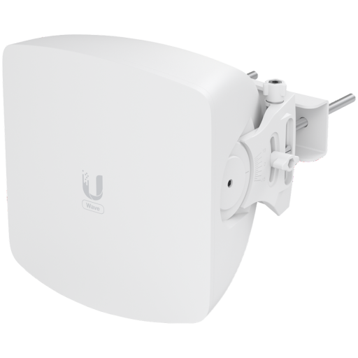 Image 1 for UBIQUITI Wave AP; Max. throughput: 5.4 Gbps (2.7 Gbps duplex); 30° sector coverage; 5 GHz weatherproof backup radio (Max. throughput: 800 Mbps); 2.5 GbE and (1) 10G SFP+ WAN ports; Integrated GPS & Bluetooth; 15 client capacity: Wave Pro (8 km link r