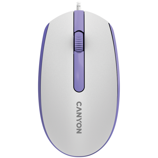 Image 1 for CANYON mouse M-10 Wired White Lavender