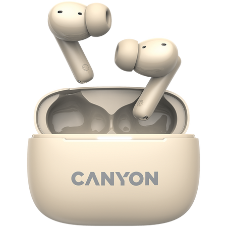 Image 1 for CANYON headset OnGo TWS-10 ANC+ENC Beige