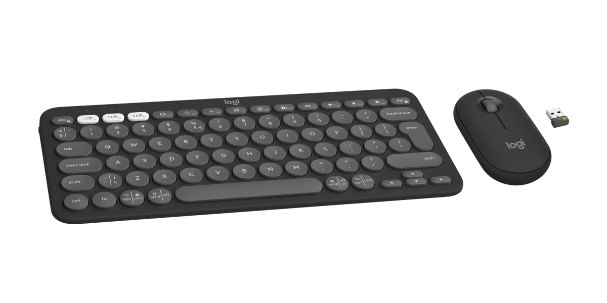 Image 4 for Logitech Pebble 2 Wireless Combo - Graphite