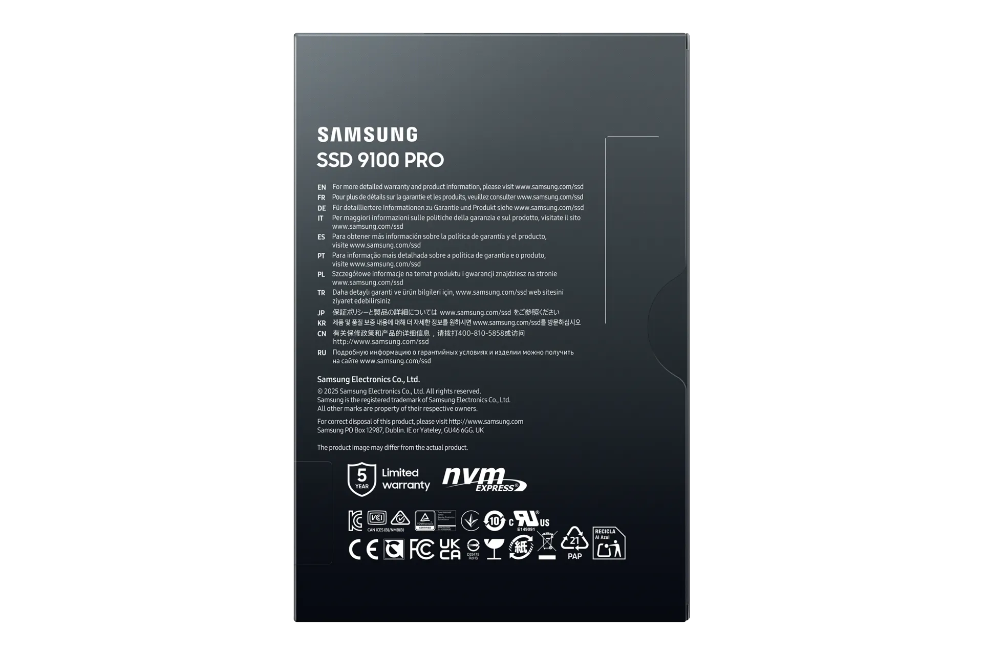 Image 2 for Samsung 9100 PRO 4TB NVMe SSD