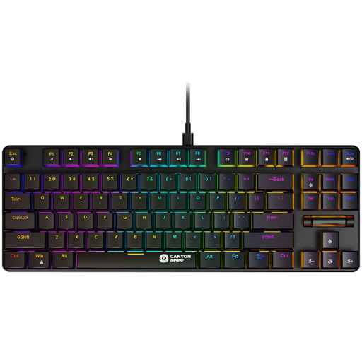 Image 1 for CANYON keyboard Cometstrike TKL GK-50 EN Wired