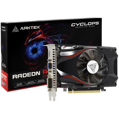 Image 1 for Arktek R7 350 2GB GDDR5 128Bit Full Size Single Fan