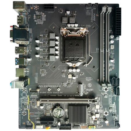 Image 1 for Arktek Intel H510 Chipset, Socket LGA1200, Dual Channel DDR4, Integrated Intel Graphics, 2 x DDR4 Slots, Realtek 100/1000 Gigabit LAN, Realtek Audio, 3 x SATA3.0 Ports, 4 x USB 2.0, 4 x USB 3.0, 1 x PCI Express x16 slot, Micro-ATX