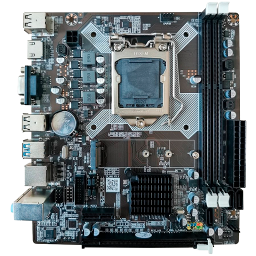 Image 1 for Arktek Intel H81 Chipset, Socket LGA1150, Dual Channel DDR3, Integrated Intel Graphics,2 x DDR3 Slots, Realtek 10/100/1000 Gigabit LAN, Realtek Audio