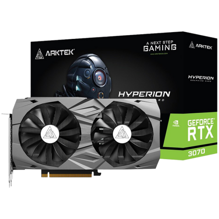 Image 1 for Arktek RTX 3070 GDDR6 8GB 256BIT Twin Fans