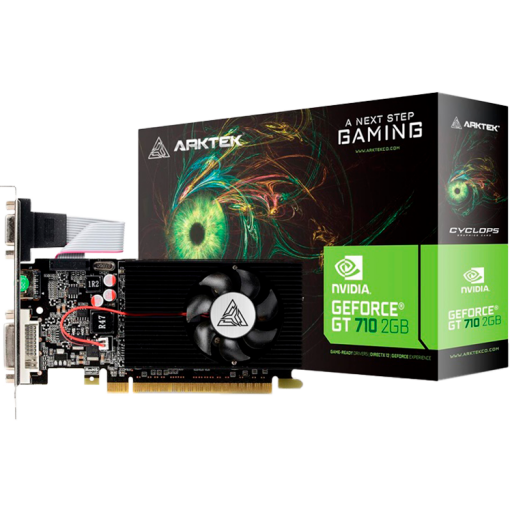 Image 1 for Arktek Geforce GT710 4GB DDR3 64bit Low Profile