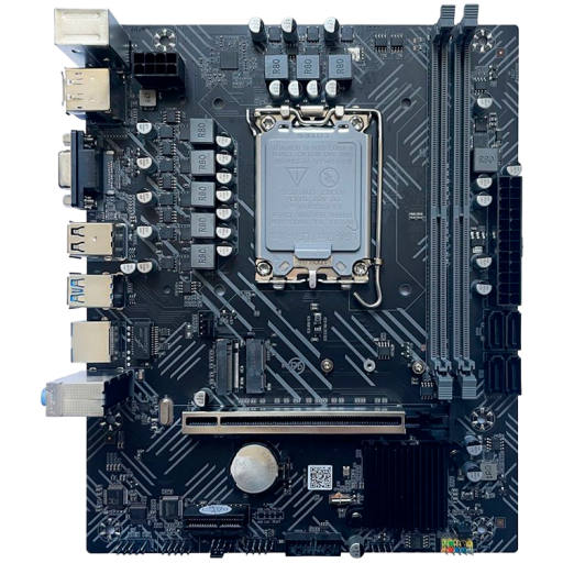 Image 1 for Arktek H610M Intel Chipset LGA1700 Dual Channel DDR4 - Supports Intel® Socket LGA1700 Core™I9/ i7/ i5/ i3 processors