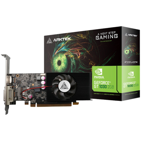 Image 1 for Arktek GT1030 DDR4 4GB Low Profile GPU