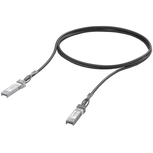Image 1 for Ubiquiti cable UACC-DAC-SFP10-1M SFP+ direct attach cable available in multiple lengths.