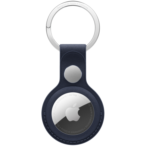 Image 1 for AirTag FineWoven Key Ring - Deep Blue,Model A3363