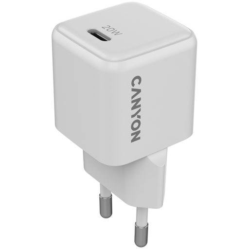 Image 1 for CANYON charger CU20C GaN 20W 1xPD EU White