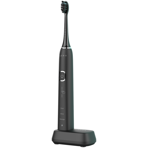 Image 1 for AENO Sonic Electric Toothbrush, DB4: Black, 9 scenarios, with 3D touch, wireless charging, 46000rpm, 40 days without charging, IPX7