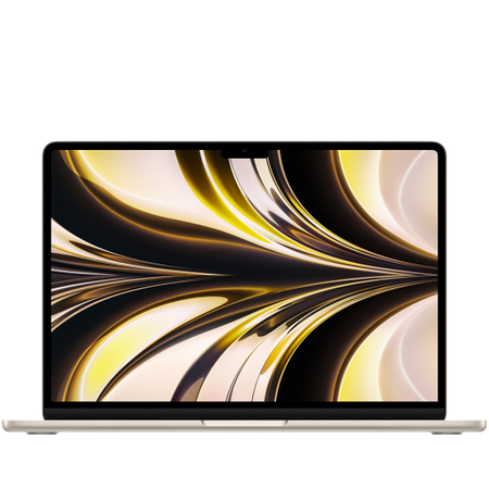 Image 1 for 13-inch MacBook Air: Apple M2 chip with 8-core CPU and 8-core GPU, 16GB, 256GB - Starlight,Model A2681