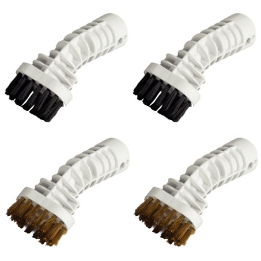Image 1 for AENO Plastic scraper brush+Metal scraper brush for steam mop SM1