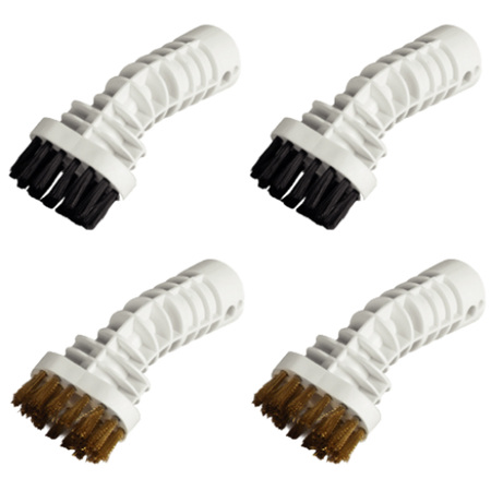 Image 1 for AENO Plastic scraper brush+Metal scraper brush for steam mop SM1