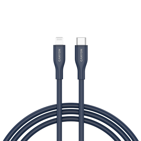 Image 1 for CANYON cable CLNM60 C-L 60W MFI 1m Silicon Blue