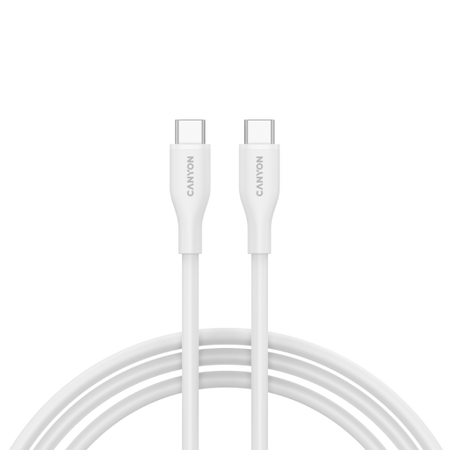 Image 1 for CANYON cable CC60SC10 C-C 60W 1m Silicon White