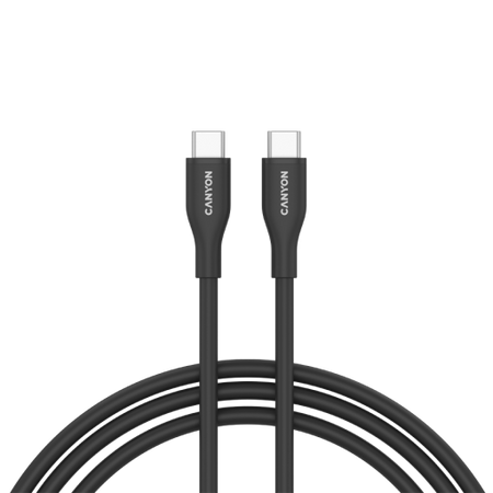 Image 1 for CANYON cable CC60SC10 C-C 60W 1m Silicon Black