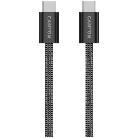Image 1 for CANYON cable OnWire 60MG C-C 60W Magnet Braided 1m Black
