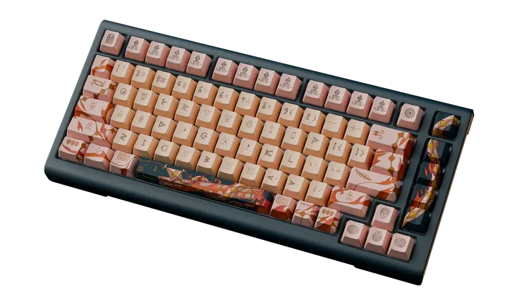 Image 3 for Ducky Year of the Snake 75% Mechanical Keyboard - Cherry MX Red