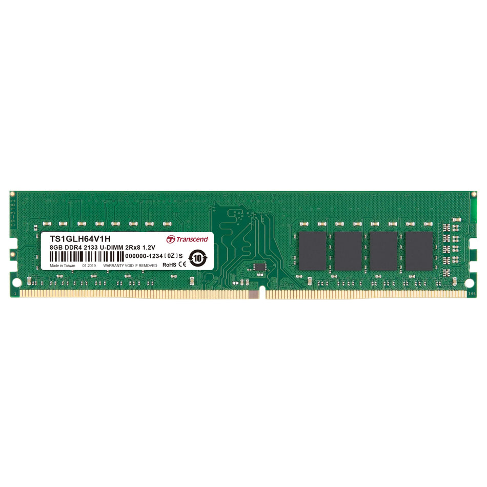Image 1 for TRANSCEND 8GB DDR4-2133 DESKTOP DIMM - CL15