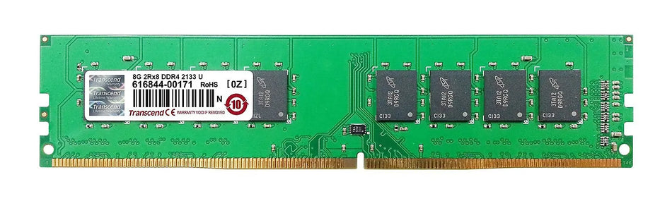 Image 2 for TRANSCEND 8GB DDR4-2133 DESKTOP DIMM - CL15