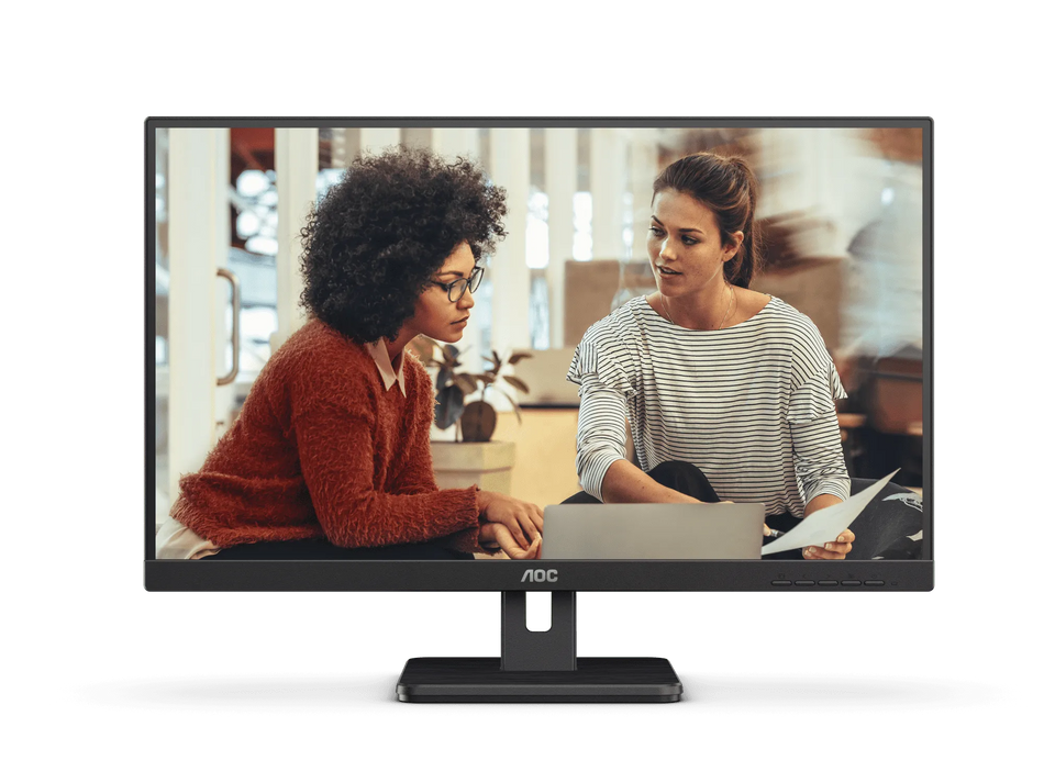 Image 2 for AOC 24E3H2 Monitor23.8 inchIPS FHD 1920x1080 100hzHDMIx2VESAFlicker FreeInternal Internal PSAdaptive Sync3YR Warranty