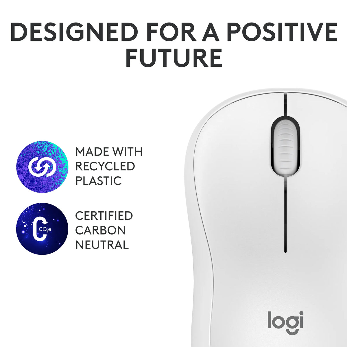 Image 3 for Logitech M240 Silent Off-White Bluetooth Mouse