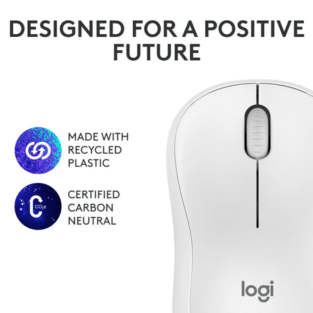 Image 3 for Logitech M240 Silent Off-White Bluetooth Mouse