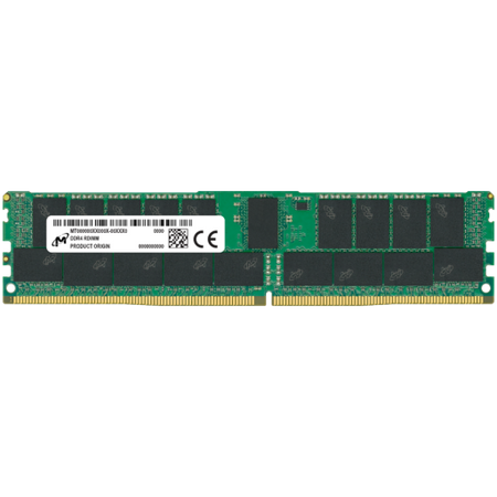Image 1 for Micron DDR4 RDIMM 64GB 2Rx4 3200 CL22 (16Gbit) (Single Pack)