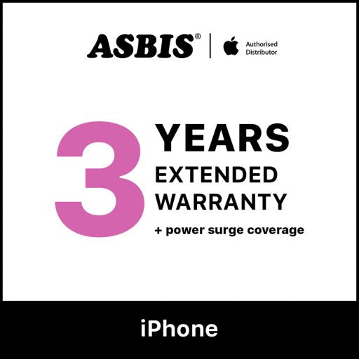 Image 1 for Additional 3-year warranty + power surge coverage for iPhone  16 pro max