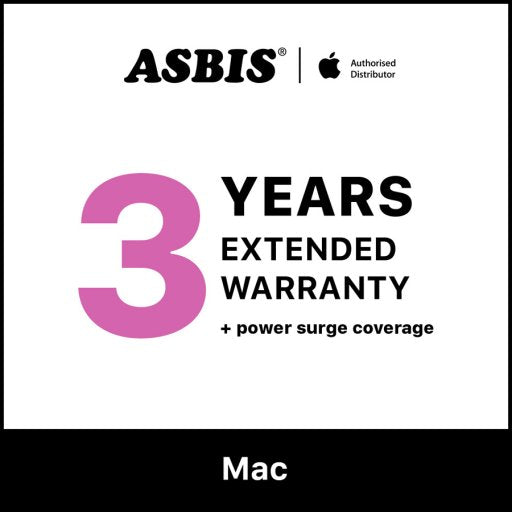 Image 1 for Additional 3-year warranty + power surge coverage for Mac Pro 14